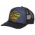 Бейсболка Black Diamond Flat Bill Trucker Hat (Carbon/Sulfur, One Size)
